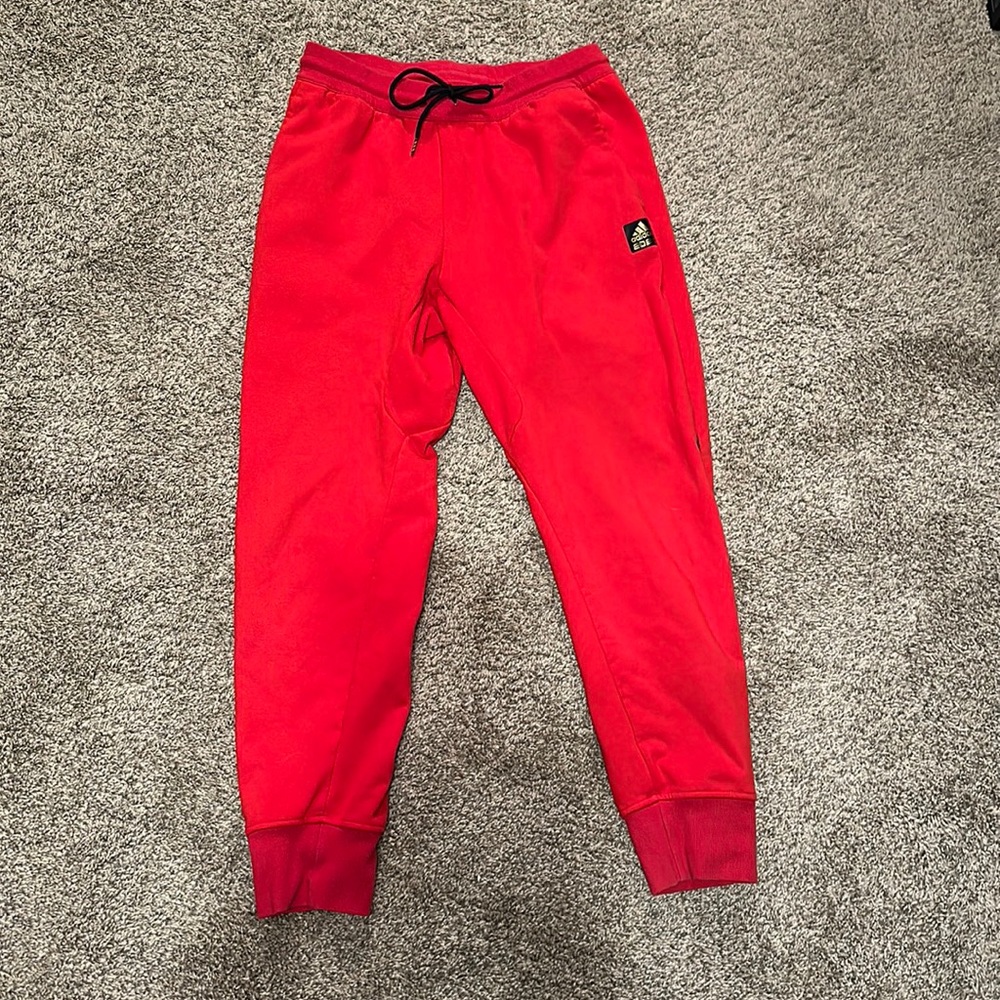 Men’s Adidas Sweat Pants - Red